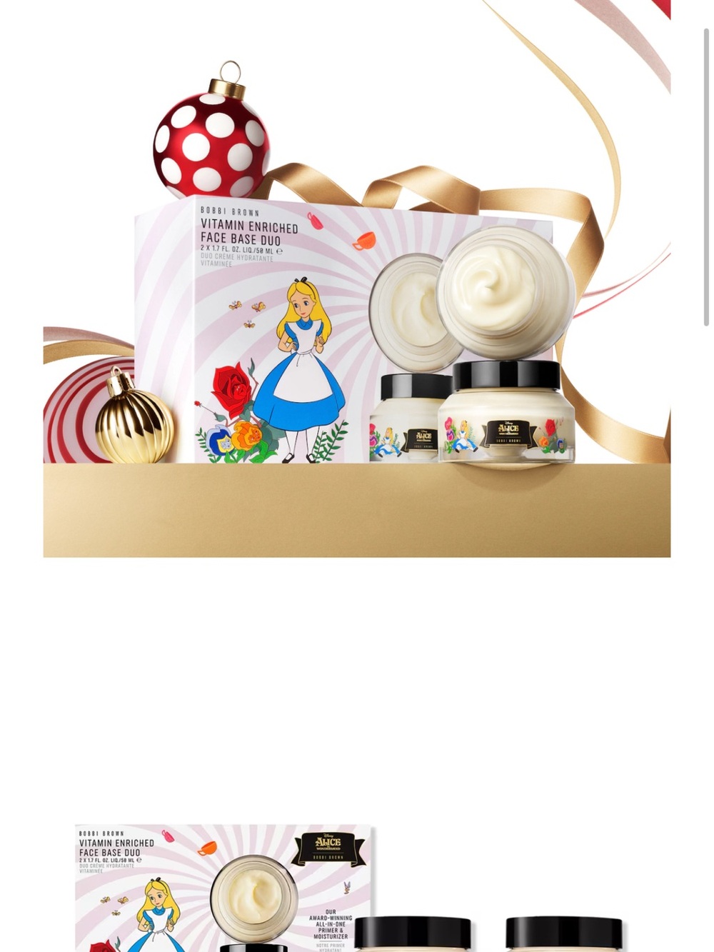 New Bobbi Brown Vitamin Enriched Face Base Duo - Alice in Wonderland